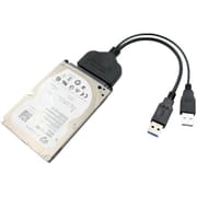Sata to USB Data Cable USB 3.0 - Supports both Desktop and Laptop HDD 2.5 and 3.5 inch with extra 12v power port_img_3
