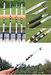 High-Performance 3.6m/12ft Premium Fishing Rod with Glossy White Finish - Carbon and Glass Fiber Build_img_13