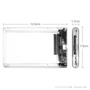 Clairlio 2.5 inch Plastic Transparent HDD SSD Case SATA 3 to USB 3.0 Hard Drive Enclosure 328077869_img_4