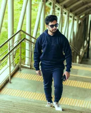 HB Hoodie Joggers Set Navy Blue_img_1