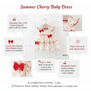 Baby Girls Summer Cherry Blossom Party Dress (6 to 36 months)_img_1