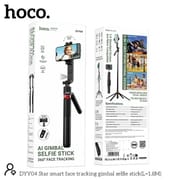 Hoco DYY04 Star Smart Face Tracking Ai Gimbal Selfie Stick_img_3