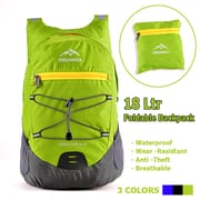 Ultralight Foldable Waterproof Backpack With 18L Capacity - Ideal For Outdoor Adventures And Travel_img_0