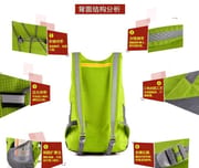 Ultralight Foldable Waterproof Backpack With 18L Capacity - Ideal For Outdoor Adventures And Travel_img_13