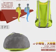 Ultralight Foldable Waterproof Backpack With 18L Capacity - Ideal For Outdoor Adventures And Travel_img_14