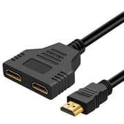 HDMI Splitter - Single HDMI to Double HDMI Converter Cable HDMI Male to 2 HDMI Female 1 in 2 out Splitter_img_1