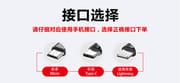Durable 3A fast charging 90 degrees elbow charcoal pattern Charging Cable_img_5