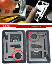 Multifunctional Card Tool Card For Outdoors Survival - Be Prepared For Any Situation With Multifunctional Card Tool For Survival_img_14