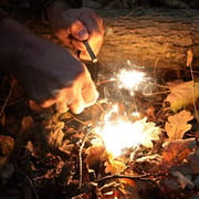 Start a Fire Anywhere with a Magnesium Flint Fire Starter - Big Size - Easy To use and Clean, A Unique Choice For Outdoor Survival_img_0