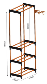 Multifunctional Smart Clothing Storage Rack_img_6