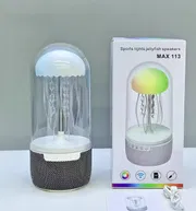 MAX-113 Jellyfish Bluetooth Speaker with LED Lights, 10W Stereo Sound, Bluetooth 5.2 & 6H Battery Life_img_5