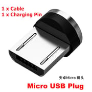Magnetic Fast Charging Cable With Led Indicator - Type B / Type C / Type IOS - ( One cable + One head)_img_6