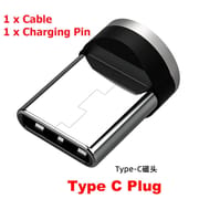 Magnetic Fast Charging Cable With Led Indicator - Type B / Type C / Type IOS - ( One cable + One head)_img_7