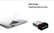 RTL8188 Wi-fi Network Card Mini Wireless USB wifi receiver | Adapter | 300mbps | Dongle |802.11BGN Network Card | 300 Mbps | 40m Range | USB 2.0 With CD  - Black - 286438000_img_8