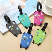 Luggage Tag || PVC luggage soft glue tag || Bag Tag || Backpack Tag || Tags_img_0