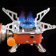 K202-A Card Type Portable and Foldable Camping Stove with Free Gas Can_img_3
