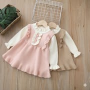 Baby Girls Knitted Soft, Stylish & Cozy Winter Dress (6 months to 5 years) for ANGEL_img_0