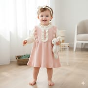 Baby Girls Knitted Soft, Stylish & Cozy Winter Dress (6 months to 5 years) for ANGEL_img_1