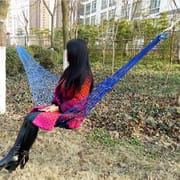 Nylon Net Hammock for Solo Relaxation - Single Occupancy Mesh Hammock_img_0