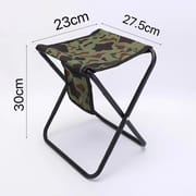 Foldable Stool Chair for Camping Fishing and Outdoors_img_1