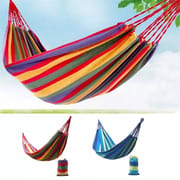 Single Person Chinese Canvas Fabric Hammok - 120kg Capacity_img_0