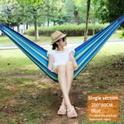 Single Person Chinese Canvas Fabric Hammok - 120kg Capacity_img_1