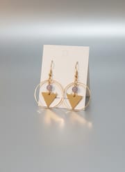 Elegant Pearl & Triangle Drop Earring – Stylish Minimal Design for Women_img_0