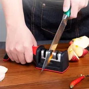 3-Stage Professional Knife Sharpener – Diamond, Tungsten & Ceramic Blade Sharpener for Kitchen, Hunting & Outdoor Knive_img_6
