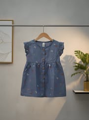 Girls Woven Frock Code: MS-33_img_0