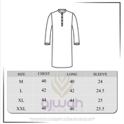 White Orchid Elegance premium embroidery Panjabi_img_2