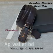 Louis Vuitton Genuine Leather Premium Auto Gear Belt With Box_img_0