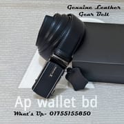 Louis Vuitton Genuine Leather Premium Auto Gear Belt With Box_img_1