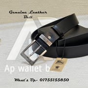 Burberry Pin Buckle Genuine Leather Belt With Box_img_1