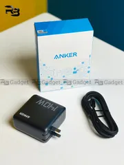 Anker Laptop Charger 140W | 4-Port | PD 3.1 | Touch Control | USB-C Cable (B2697) Chinese Version – Black_img_1
