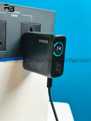 Anker Laptop Charger 140W | 4-Port | PD 3.1 | Touch Control | USB-C Cable (B2697) Chinese Version – Black_img_2