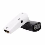 HDMI to VGA Converter female to female HD to monitor TV with audio converter HDMI TO VGA adapter 1080p_img_0