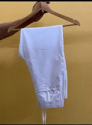 Premium Cotton White Pajama_img_3