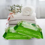 Farmstay Aloe Moisture Soothing Cleansing Tissue - 120ml_img_0
