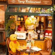 Playmoji Tipsy Restaurant Kit DIY Miniature House kit_img_2