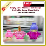 Empty 15ml Atomizer Doll design Refillable Spray Glass Bottle 1 pcs Random color_img_0
