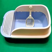 Cat Litter Box With Scoop_img_1