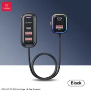 XUNDD XDCH-107 PD30W Car Charger with Rear Expansion_img_3