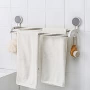 Bathroom Vanities Storage Holders Wall Mounted Storage Racks Bathroom Racks Adhesive Metal Towel Rack_img_2