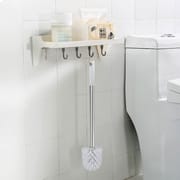 Adhesive Bathroom Shower Caddy No Drilling Installation 6.6 Lbs Bearing Weight Bathroom Shelf Kitchen Holder for Soap Shampoo Shower Gel Towels_img_2