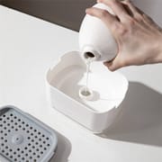 Dish Soap Dispenser for Kitchen Large Capacity Dish Soap Dispenser Convenient Kitchen Soap Dispenser with Sponge Holder 2-in 1 Soap Dispenser for Kitchen Innovation Kitchen Soap Dispenser_img_3