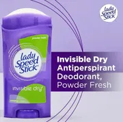 Lady Speed Stick Invisible Dry Deodorant Powder Fresh 39g_img_3