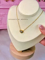 Mini heart with stone neckpiece_img_1