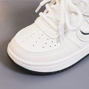 Kids High Top Iconic Style Breathable Sneakers (1 to 5 years)_img_4