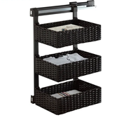 3-layer Durable Rattan Storage Basket_img_1