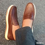 Genuine cow Leather Light Weight Casual Shoes - 308_img_2